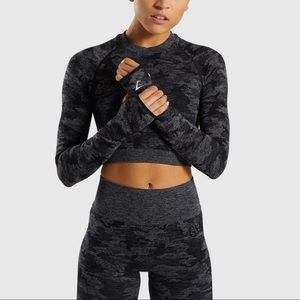 Black Camo GymShark Set SIZE XS